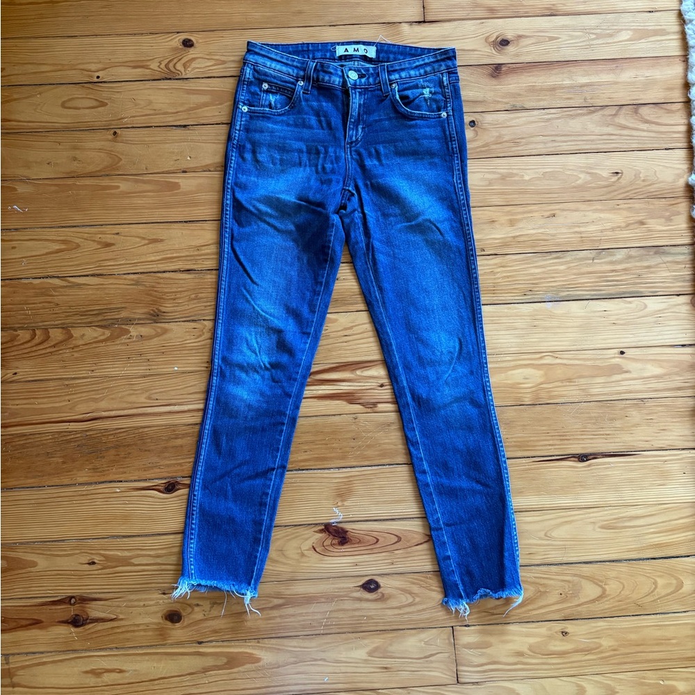 AMO Stix Crop Sweetheart Jeans